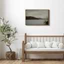 InSimSea Framed Canvas Wall Art Vintage Decor, Classical Landscape Paintings Artwork, Large Prints, Vintage Nature Decor, Retro Wall Decoration for Bedroom Living Room Bathroom, 20"x30"