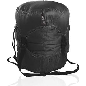 Frelaxy Compression Sack, Ultralight Sleeping Bag Stuff Sack, 40% More Storage! 11L/18L/30L/45L/52L, Compression Stuff Sack - Space Saving Gear for Camping, Hiking, Backpacking (Medium, Black)
