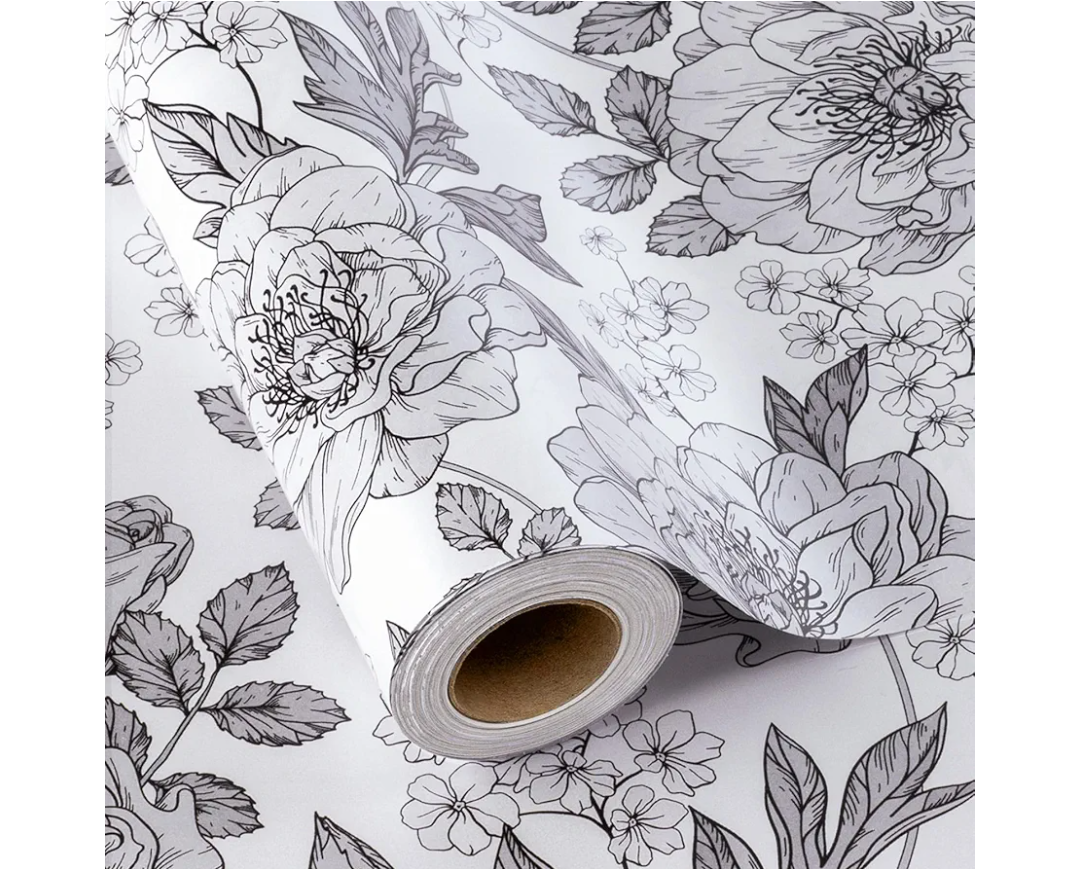 Abyssaly White Silk Wallpaper Peel and Stick 15.7" X 984.2" Embossed Self Adhesive White Contact Paper Removable Kitchen Vinyl Textured Wall Paper Cabinet Furniture Shelf Liner