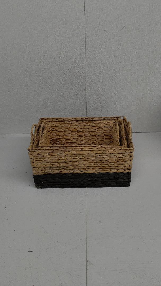 Knitted Baskets Set of 3