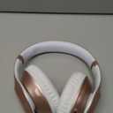 Wireless Bluetooth Headphones Over Ear 65H Playtime HiFi Stereo Headset with Microphone and 6EQ Modes Foldable Bluetooth V6.0 Headphones for Travel Smartphone Computer Laptop Rose Gold