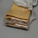 100pcs Kraft Bags with Window 7.1x10 Inches Brown Reusable Sealable Zip Lock Food Storage Stand up Paper Pouches for Home or Business