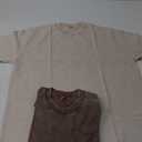 3 Pcs Oversized T shirts for Women Casual Vintage Baggy Boxy Short Sleeve Cotton Tee Shirts Loose Fitting Tops (X-Large, Black+apricot+brown)