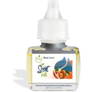 Scent Fill Blue Lava Plug in Air Freshener, 3 Scented Oil Refills
