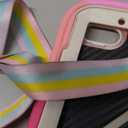 VOFUOE for iPad A16 Case 11th Generation 2025 11 Inch, for iPad 10th Generation Case 2022 10.9 Inch for Kids Girls with Sweet Bow Stand Shoulder Strap Pencil Holder Hard Protective Cover-Hot Pink