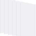 6 Pack 22.5" x 46.5" x 0.08" White Light Cover for Ceiling Frosted Translucent Drop Ceiling Light Diffuser Panels LED Replacement Sheet for Home Commercial Office Hospital