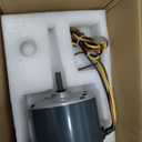 5KCP39EGS070S Condenser Fan Motor OEM Standard-1/4 HP 208-230V 1100 RPM Compatible with Genteq #3905 Replaces HC39GE237 HC39GE237A HC39GE236A HC39GE234A Fan Motor for Ac Unit-Inclusive Capacitance