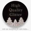 Christmas Traditions 6 inch Iridescent White Snowflake Ornaments (Set of 18) Glittered Hanging Tree Decorations (White Iridescent)