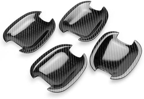 Automotive Exterior Door Handles Car Left Exterior Door Handle, for Cruze, for Malibu Doors Bowl Carbon Fiber Texture Cover Trim(2)(2)