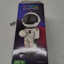 Rossetta Astronaut Galaxy Projector, Star Projector for Bedroom, LED Night Light for Kids Room with Timer and Remote, Room Decor Aesthetic, Home Decor, Gifts for Adults, Teens, Christmas, Birthday (Pearl White)