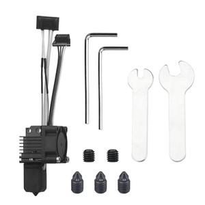 Bamboo Lab P1P P1S Hotend Complete Kit for P1 Series 3D Printer Full Assembly Hardened Steel HotEnd with Fan, Thermistor Ceramic Heater 0.4mm Nozzle and Extruder Heating Block Replacement