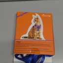 Halypet Cat Harness and Leash Set [ MAX Safety 3rd Gen ] Escape Proof Cat Harness Soft Adjustable Cat Leash Breathable Comfortable Vest Easy to Wear Kitten Harness for Outdoor Walking, M Blue