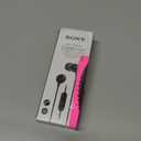 Sony MDREX15AP In-Ear Earbud Headphones with Mic, Black (MDREX15AP/B)