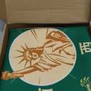 American Mahjong Game Mat for Table: Mah Jongg Card Games Mats with Carrying Bag - Square Anti Slip Portable Travel Mahjong Pad - Mahjong Table Covers For Board Game, Dice, Poker Cards and Domino