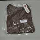 MCEDAR Womens Seamless Soft Smoothing T-Shirts Short Sleeve Slim Fit Basic Tees Crew Neck Casual Shirts (Brown, L)