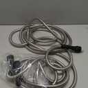 Bionic Steel 25 Ft Metal Garden Hose with Nozzle, 25Ft x 5/8 In. Premium 304 Stainless Steel Metal Water Hose, Flexible Non Kinking, Lightweight, Heavy Duty, for Yard, Outdoor