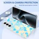 Magnetic Case for Samsung Galaxy S26 Plus 6.7 Inch, Cherry and Bows | Wireless Charging Compatible, Hard PC and Soft TPU, Iridescent Design, Anti-Scratch, Shockproof Protection, for Women