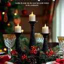 2 x Homemory 12Pack Timer Flameless LED Votive Candles, Realistic 3D Flickering Flameless Candles, Long Lasting Battery Operated Tealight, for Thanksgiving Day, Christmas, Wedding Decor-White Base