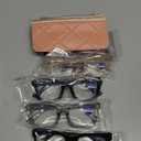 CCVOO 2.5 Style Reading Glasses for Women, Stylish Eyeglasses, Blue Light Readers for Women, Cheaters, (A1 Mix)