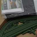 UNIFAMILY 5 x 2 x 1 FT Fabric Raised Garden Bed Kit with Greenhouse Hoops and Garden Mesh Netting, Raised Garden Bed with Cover and Frame, Raised Garden Bed Netting and Garden Hoop