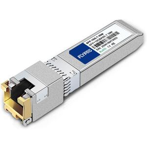 FLYPROFiber- 10GBase-T Transceiver, SFP+ to RJ45 10Gb Ethernet Copper Module for MikroTik S+RJ10, CAT6A/CAT7, 100FT(30M)