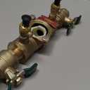 Watts LF007 Series 3/4" Lead-Free Copper Silicon Alloy Double Check Valve Backflow Preventer Assembly, Quarter Turn Shutoff, Single Top Entry, NPT Connections, Freeze Sensor, Modular Design (0.75 Inch)