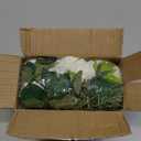 TELDRASSIL 4Pcs(26 FT) Artificial Rose Vine Fake Flower Garland Fake Silk Rose Hanging Vine for Wedding Party Background Arch Garden Background Decoration (White)