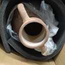 UPWOIGH 20in Vintage Ceramic Floor Vase with Handles