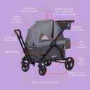Baby Trend Navigator Plus 2-in-1 Stroller Wagon, Dash Midnight DFM  11/18/2024