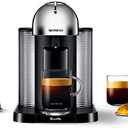 Nespresso Vertuo Coffee and Espresso Maker by Breville, Chrome