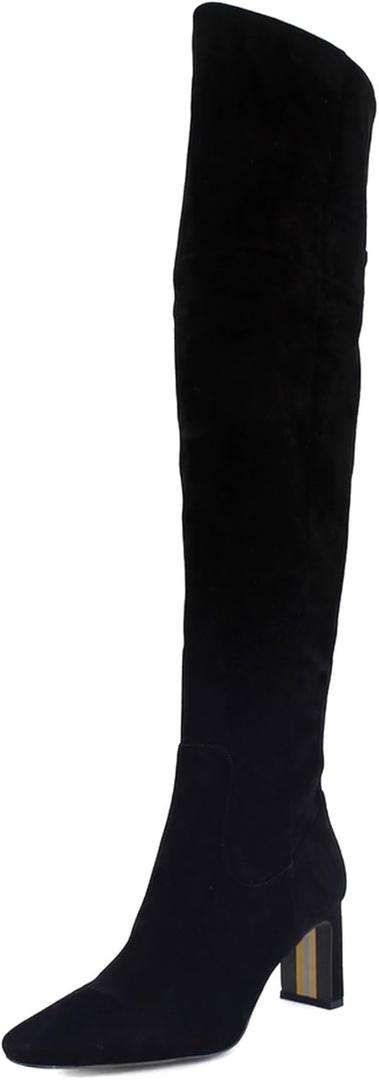 Sam Edelman womens Shea (7, Black Suede)