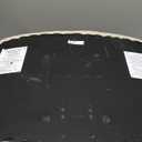 DUMOS Criss Cross Chair Legged Office Wide Comfy Desk Seat, No Wheels Armless Computer Task Seating, Swivel Comfy Vanity Fabric Modern Home Height Adjustable (Warm Beige)