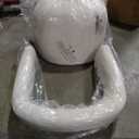 Upholstered Dining Chairs with Casters, Modern Barrel Side Armchair with Rollers for Dining Room, Bedroom, Kitchen, Reading Room, Cream Beige, Set of 4 (4 PCS - Assembly Required)