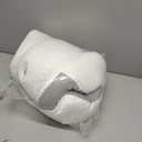 AEROiVi Luxury Bath Pillows for TubBath Pillow Bathtub Pillows for Head and Neck Support Bath Cushion Made from Soft Spacer Mesh Material with Suction Cups (White)