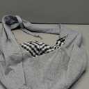 Tomkas Small Dog Sling Carrier - Classic Pocket & Classic Strap - for 3-10 lbs Pets(Grey)