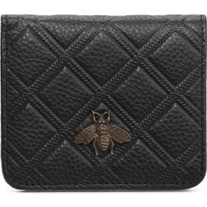 Small Wallet Women Compact RFID Blocking Credit Card Holder Bifold Genuine Leather Wallets with Zipper Coin Pocket