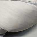  Pregnancy Pillow for Sleeping, G Shaped Maternity Pillow - 56 Inch with Grey Microfiber Removable Cover, Multi- Use and Support Back, Hips, Legs, Belly for Pregnant Women Sleeping