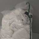 VELLUBAM Faux Rabbit Fur Bubble Queen Size Heated Blanket White  Fluffy Thick Electric Blanket Queen with Dual Control, 6 Heating Levels & 10 Timer Settings, Overheat Protection, Home Decor,84" x 90"