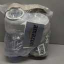 2 Pack Automatic Cat Feeder and Water Dispenser in Set Pet Food Bowl for Small Medium Dog Pets Puppy Kitten Big Capacity 1 Gallon x 2 (Cream)