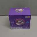 Mgaolo Upgraded Mini Karaoke Machine Toy for Kids, Portable Bluetooth Speaker with 2 Wireless Mics, Emoji & Colorful LED Lights, Home Travel & Party Play Gifts for Boys Girls (Pink)