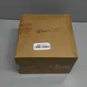 Xinnun 100 Pack Popcorn Boxes Classic Black White Stripe Paper Popcorn Buckets Disposable Oil Proof Container Vintage Retro Open Top Holders for Movie Night Supply Theater Carnival Party