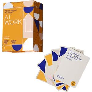 ESTHER PEREL Where Should We Begin? at Work  Conversation Cards for Teams Culture Amp  Office Games & Team Building Games for Work  100 Talking Point Cards to Build Trust & Connection