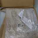 YestBuy 4 Tier Acrylic Cupcake Stand Afternoon Tea Cake Stand Large Cupcake Stand Cupcake Tower Cupcake Holder for Pastry + LED Light String Ideal for Weddings Birthday Bar Party Décor (Blue Light) Missing Parts