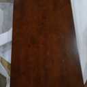 Multi-Purpose Desk, Writing Desk, Craft Table, Work Table, Computer Desk, Solid Wood, Brown (Walnut)