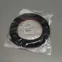 Peel and Stick Molding Trim Waterproof Mirror Tape Border Flexible Wall Trim Molding Self Adhesive for Home Decoration Wall Protection(32.8 Ft) (Black)