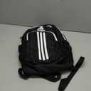 adidas Unisex Kid's Creator Laptop Backpack for Women and Men, Comfortable and Durable Small Athletic Bag, Black/White, One Size