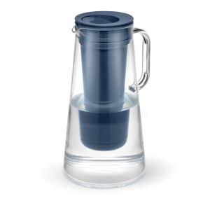 LifeStraw Home  Water Filter Pitcher, 10-Cup, Midnight Blue, BPA Free Designed for Everyday Protection Against Bacteria, parasites, microplastics, Lead, Mercury, PFAS and a Variety of Chemicals