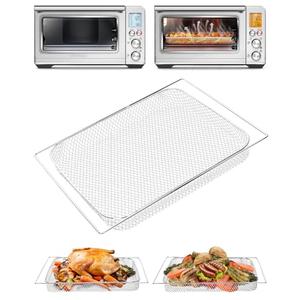 Smart Oven Air Fryer Mesh Basket 1-Piece Compatible with Breville BOV860BSS Convection Oven, Stainless Steel Baking Tray Original Replacement Accessory Assist with Countertop Oven 11 Cooking Functions