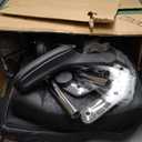 VECELO Swivel Ergonomic High Back Mesh Office Chair with Adjustable Headrest Armrest, Backrest Tilt Function, Lumbar Support for Executive/Computer Desk/Task Work (Dark Black)