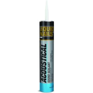 2 x Liquid Nails Acoustical 28 oz. White Interior Sound Reducing Sealant